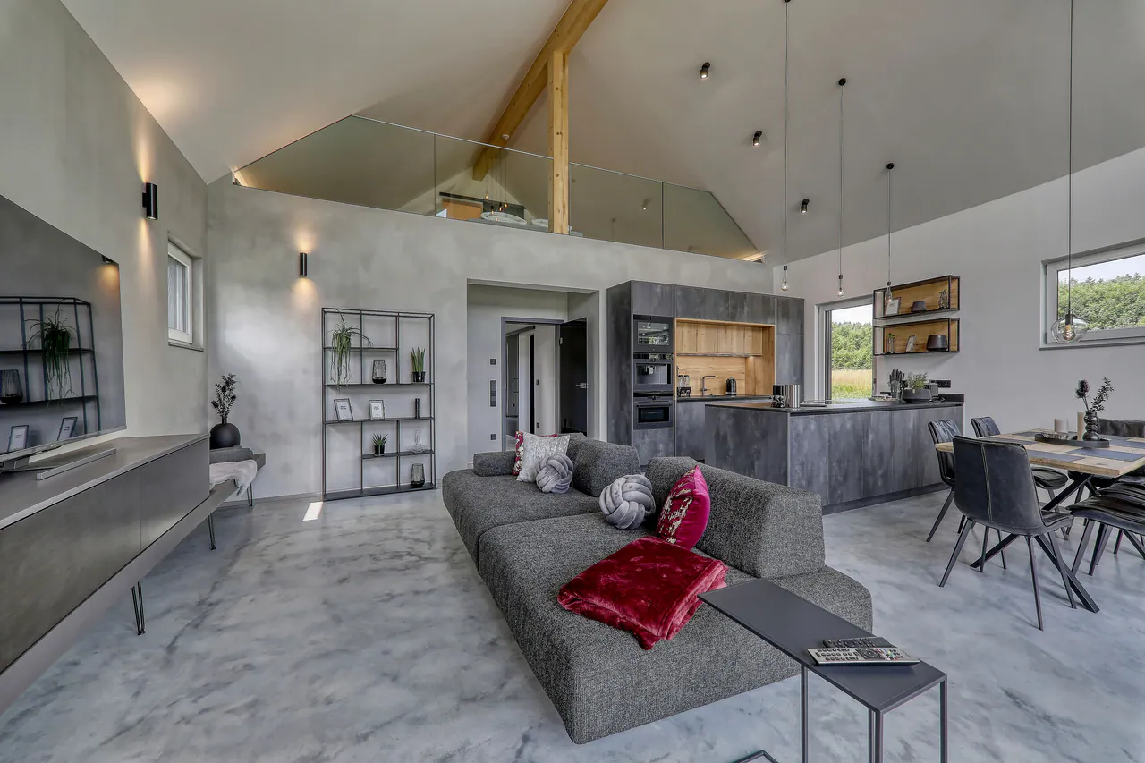 Chalet Panorama mit weitem Blick in den Bayerischen Wald